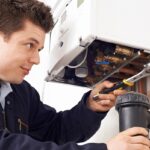 Gas Boiler Installation Plumber Fitting Magnaflow System Filter