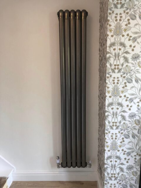 New Decorative Cast Iron Radiator Installation