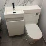 New Toilet And Integrated Basin Install